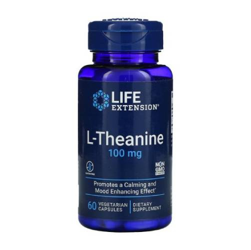 Life Extension L-Theanine 100 мг 60 вег. кап