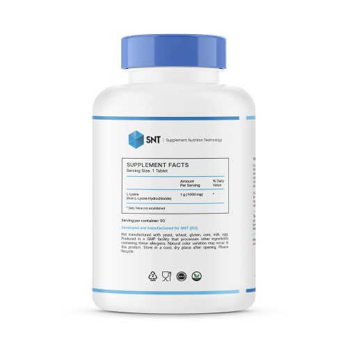 SNT L-Lysine 1000 мг 90 таб