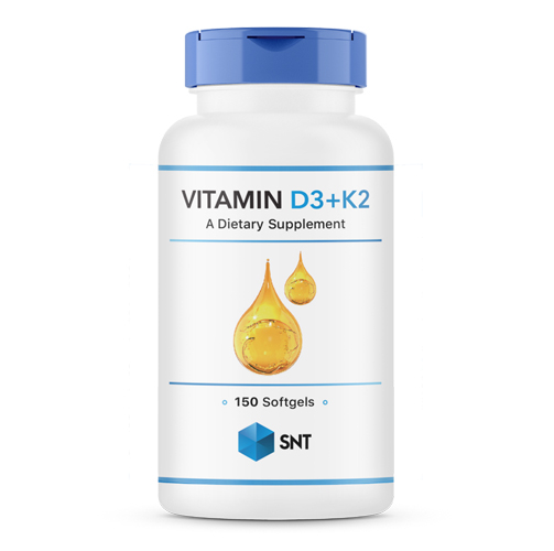 SNT Vitamin D3+K2 150 кап.