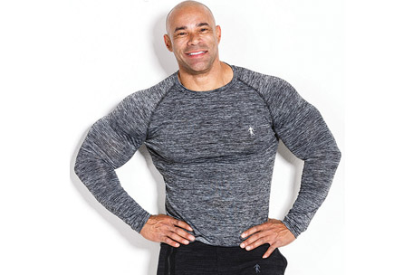 Kevin Levrone рашгарда серая
