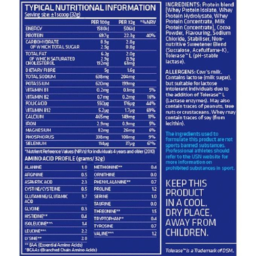 USN Blue Lab Whey 454 гр