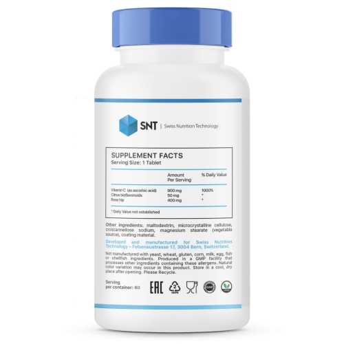 SNT Vitamin C 900 мг 90 таб