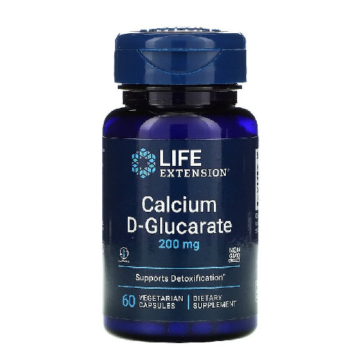 Life Extension Calcium D-Glucorate 200 мг 60 вег. кап