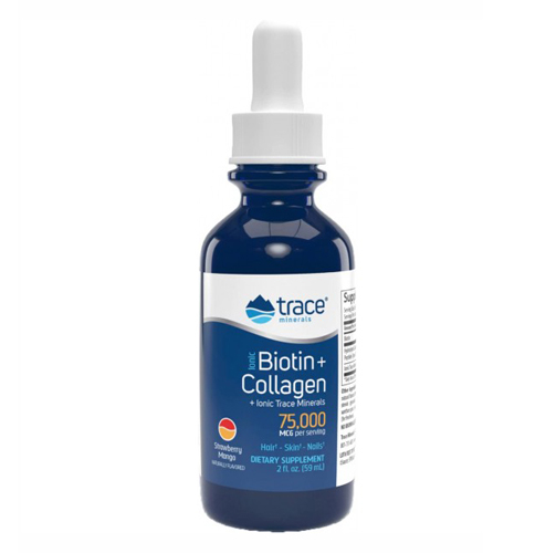 Trace Minerals Ionic Biotin+Collagen 59 мл