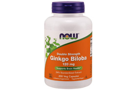 Now Ginkgo Biloba 120 мг 200 кап