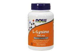 Now L-Lysine 500 мг 100 кап