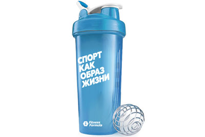 Fitness Formula шейкер "Спорт как стиль жизни" 600 мл
