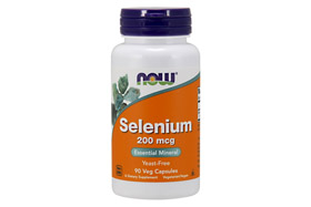 Now Selenium (Селен) 200 мкг 90 кап