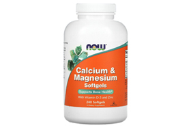 Now Calcium-Magnesium with Vitamin D-3 and Zink 240 таб
